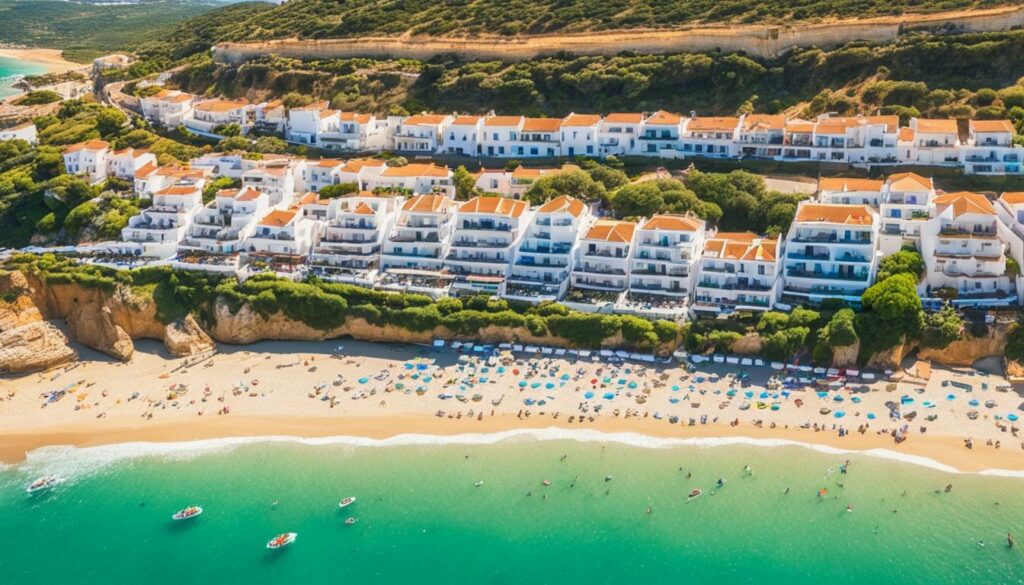 Küste der Algarve-Portugal