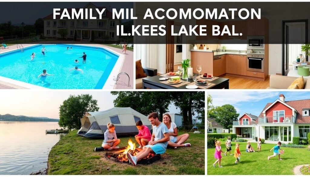 Familienurlaub am Balaton mit verschiedenen Unterkunftsoptionen