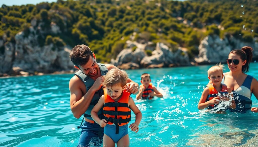 Sicherheit beim Wassersport mit Kindern