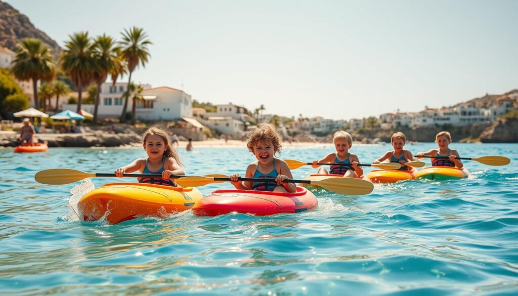 Wassersport mit Kindern auf Mallorca