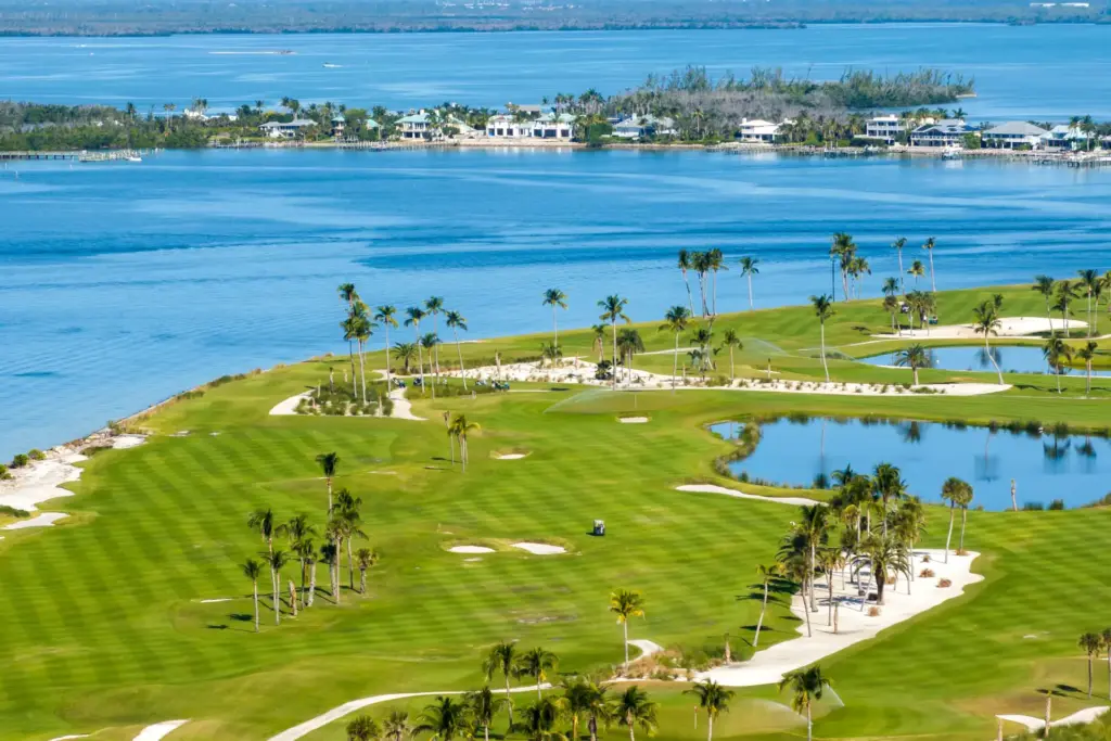 Golfplatz am Meer in Florida